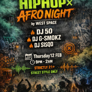 HipHop & Afro Party 🖤🥳 -NIGHTS JEDDAH (الخميس)